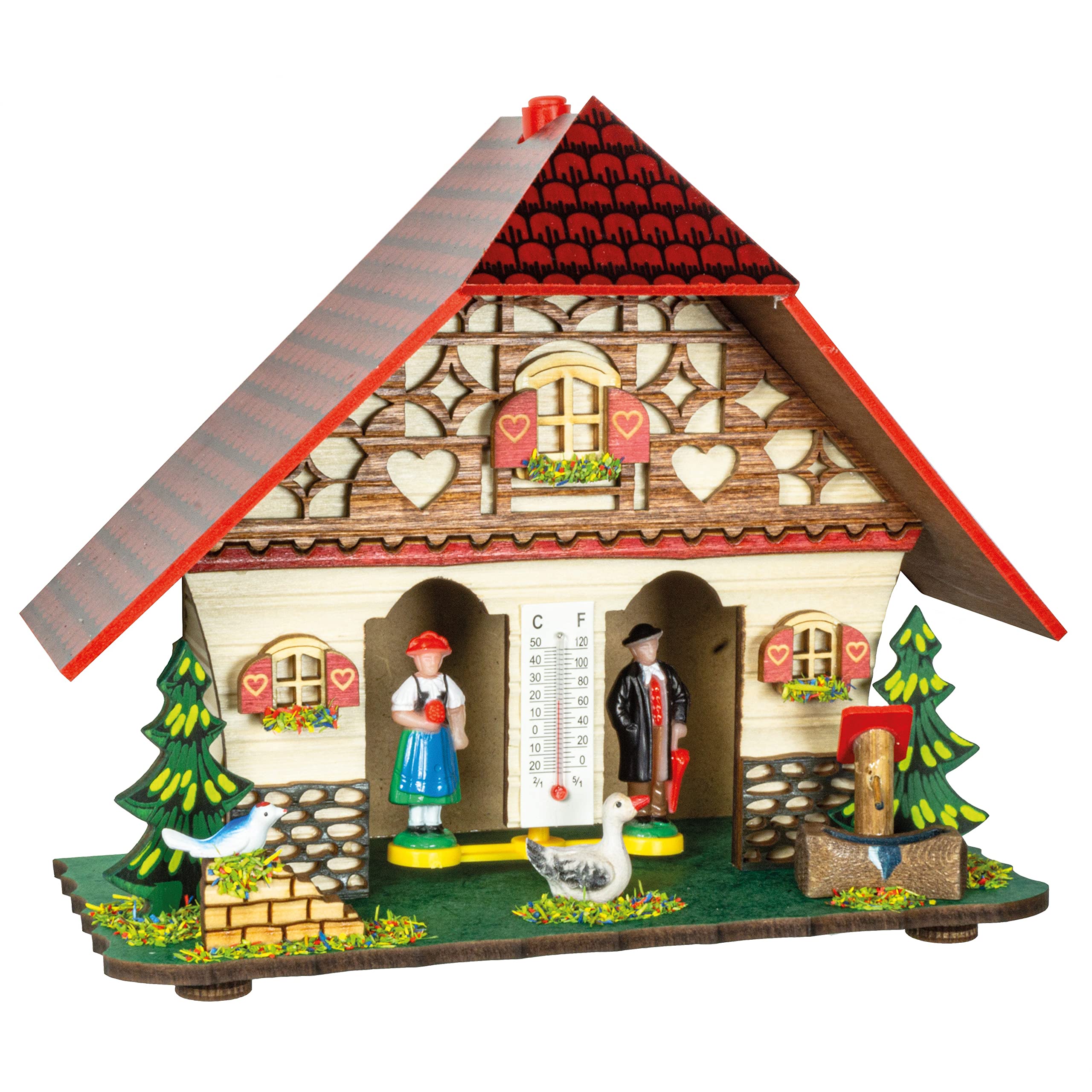 Trenkle German Black Forest weather house TU 847