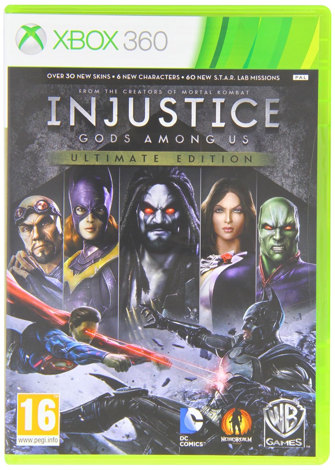 Amazon Com Injustice Gods Among Us Ult Edition Xbox 360 Video Games