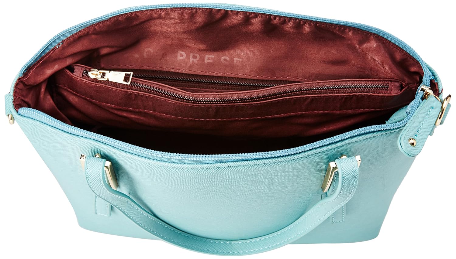 caprese livia women's satchel (mint)