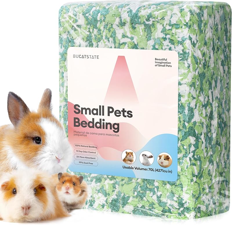 70L Hamster Bedding 99% Dust Free Odor Control Mint