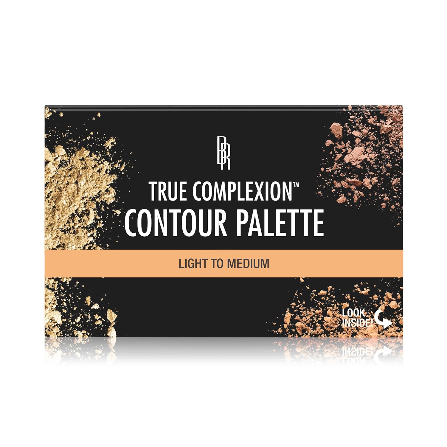 Black Radiance True Complexion Contour Palette, Light to Medium, 0.38 Ounce : Beauty