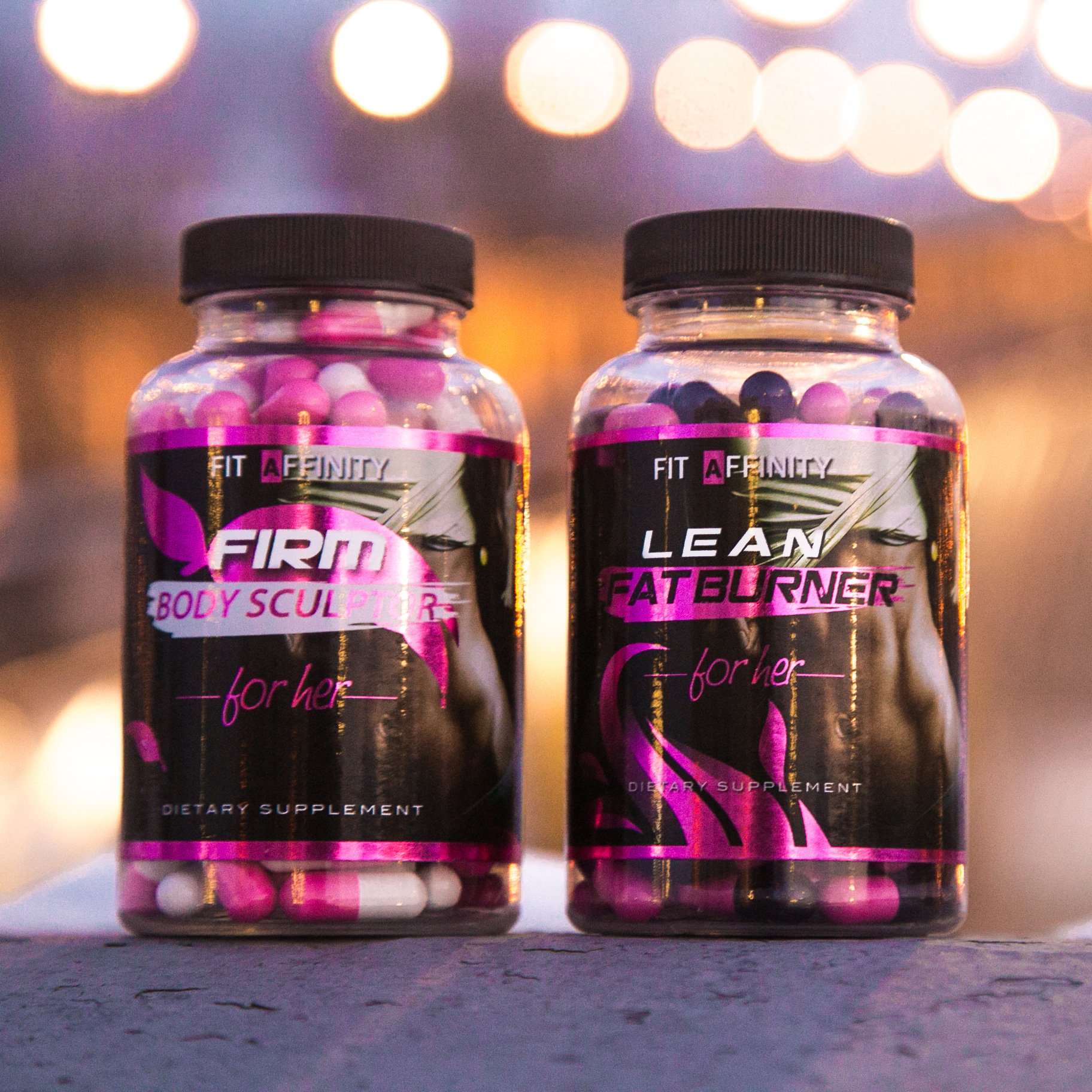 FIT AFFINITY Lean & Sculpted Bundle Fat Burner for Women • Best All