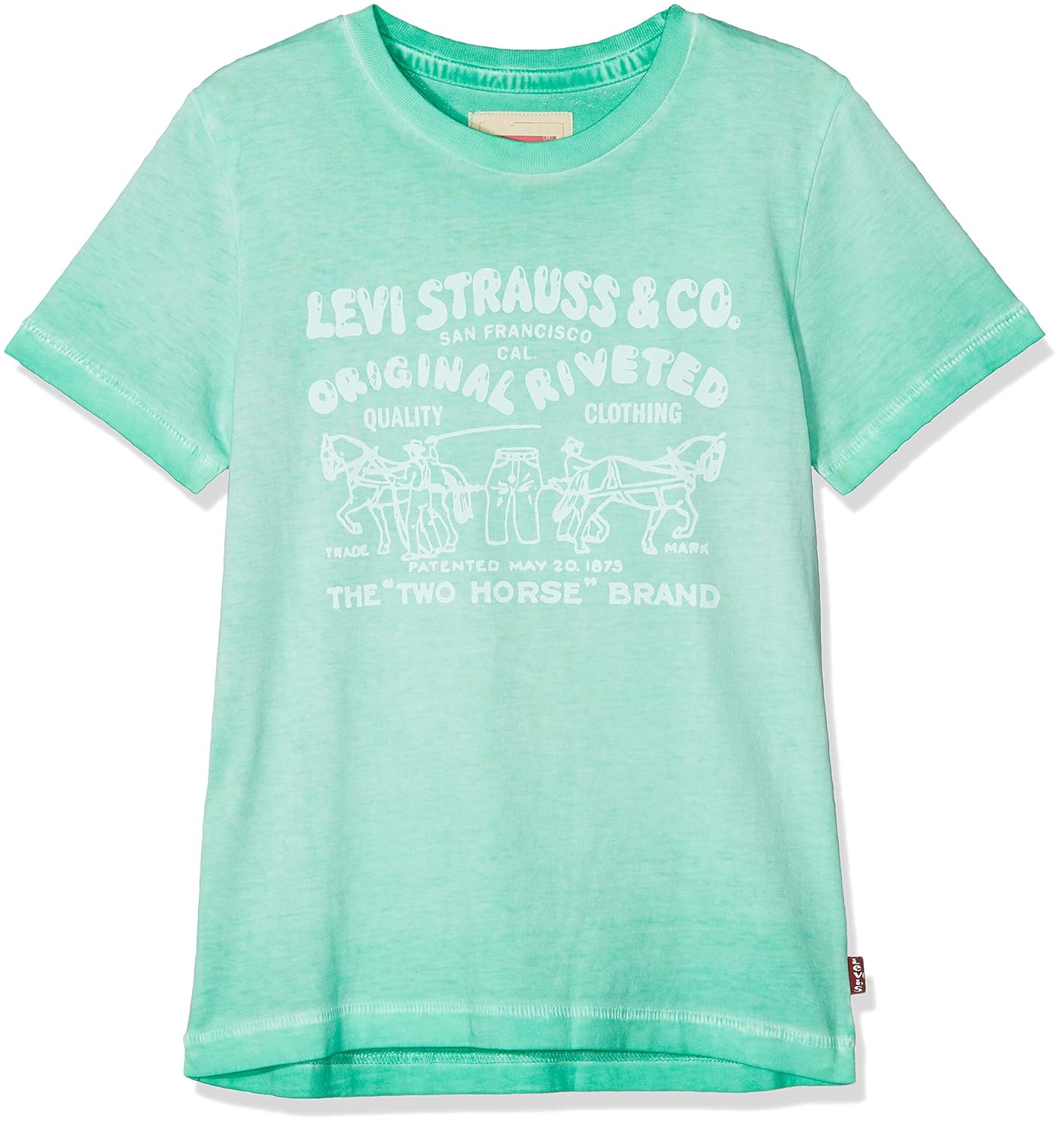 t shirt levis vert
