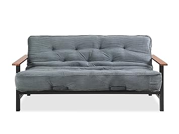 Amazon.com: Simmons futones Phoenix Marco y colchón, Madera ...