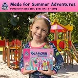 PURPLE LADYBUG Glamour Headband Making Kit for Girls DIY Hair Accessories view 7
