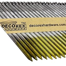 3 1/4" x .120 Ring Shank Framing Nails, Paper Strip