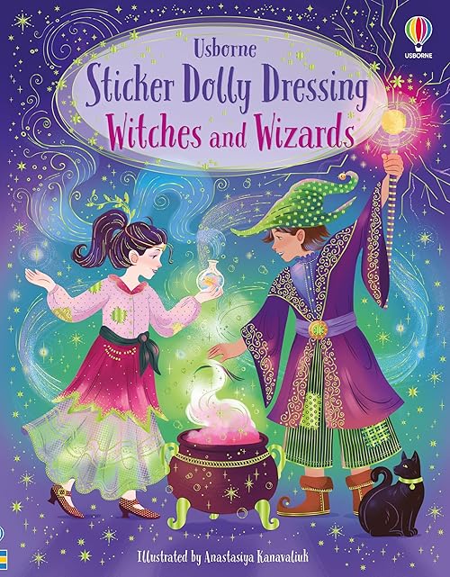 Sticker Dolly Dressing Witches and Wizards