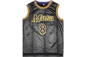 EHCSROP Youth/Kids Basketball Jersey Mamba Shirt for Bryant Fans