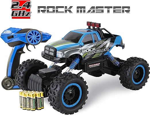 title=Rock Crawler Telecomandato Rock Master- Automobile Telecomandata per Bambini 4x4