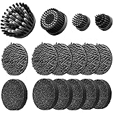 HOTO 16 PCS Replacement Brush Heads for Wand™ Grout Brush, Suitable for HOTO Electric Grout Scrubber Only, Cordless Spin Scru