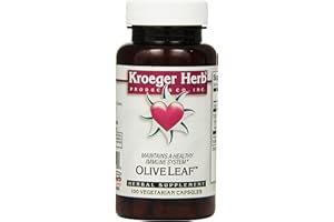 KROEGER HERB PRODUCTS Kroeger Herb Co Olive Leaf Capsules, 100 Count
