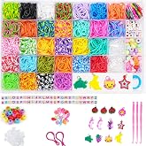 WAOYER 2500+ Rubber Band Bracelet Kit,Loom Bracelet kit,30 Colors Friendship Bracelet Making kit,Rubber Band kit Birthday Gift