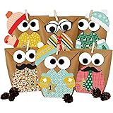 Amazon.de: DIY Adventskalender Set zum Basteln - Weihnachtseulen