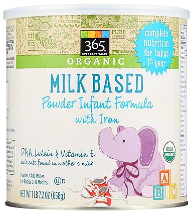 organic baby formula amazon
