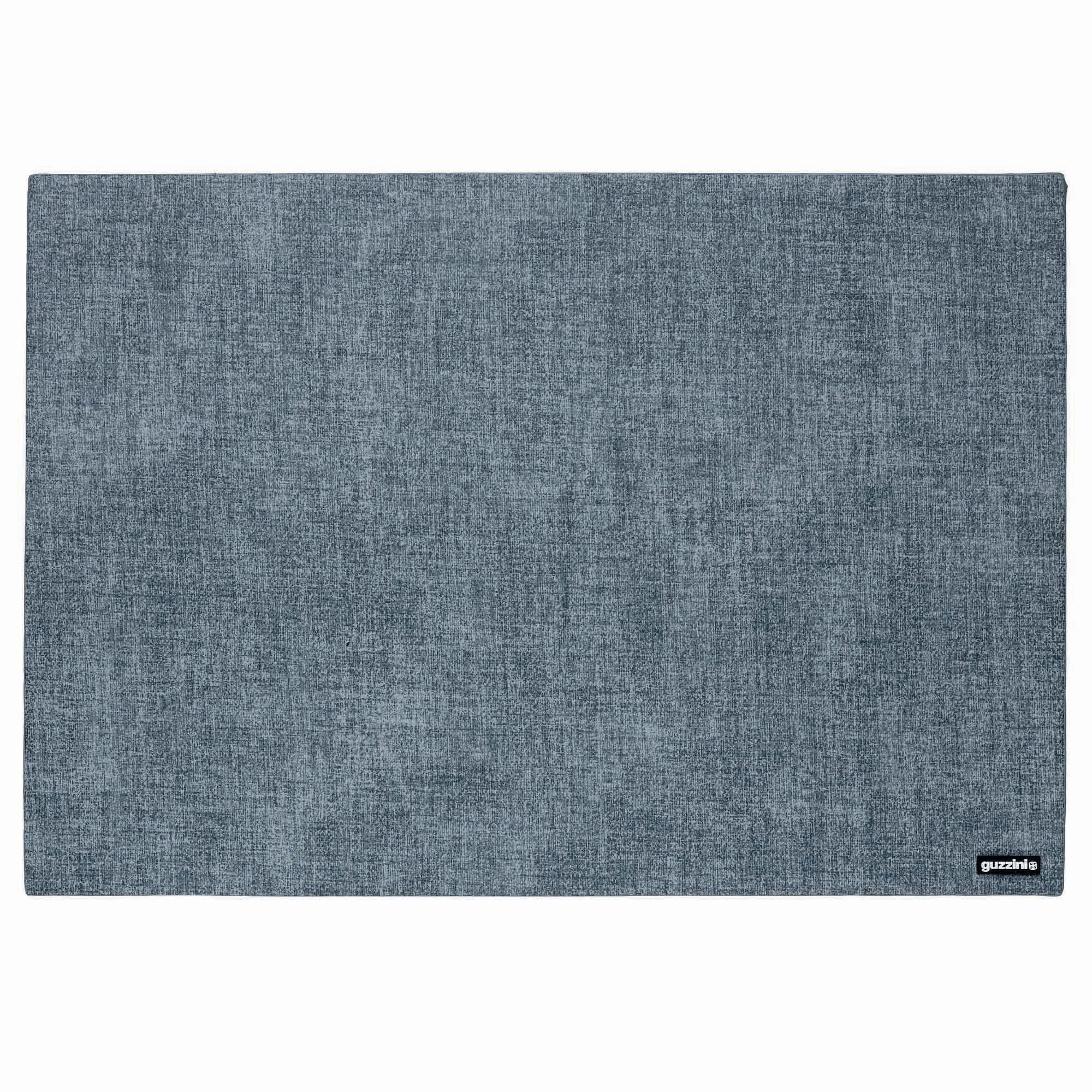 Guzzini - Tiffany, FABRIC Reversible Place Mat - Sea Blue, 45 x 30 cm - 22609181