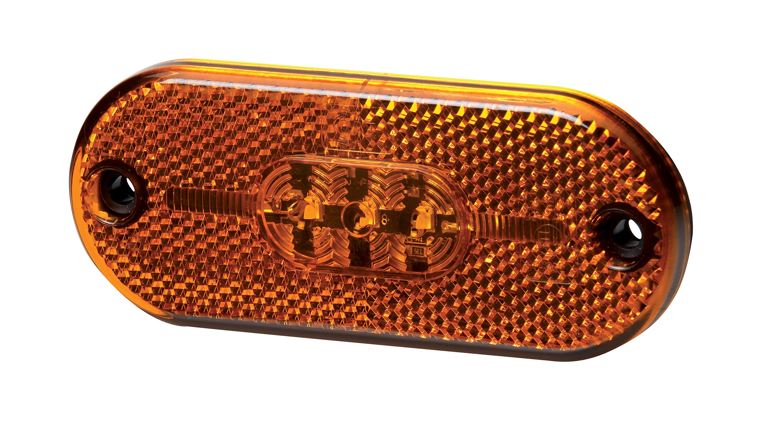 HELLA VALUEFIT 2PS 357 009-101 Side Marker Light - LED - 24V - Screw Connection/mounting - Lens Colour: Yellow - Cable: 150mm - left/right - Quantity: 1