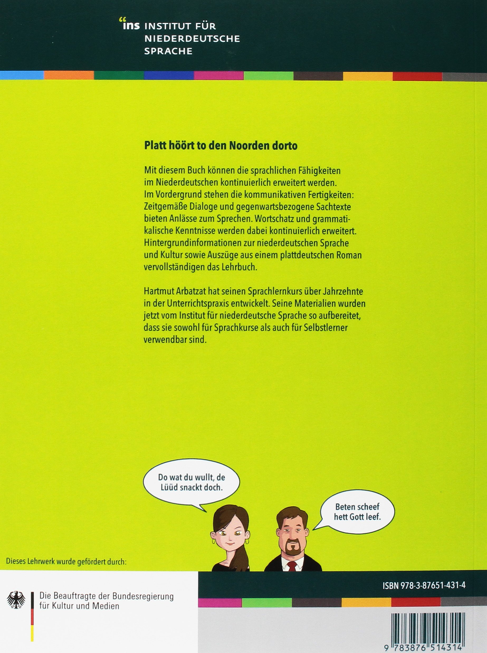 Platt Dat Lehrbook Ein Sprachkurs Fur Erwachsene Arbatzat Hartmut 9783876514314 Amazon Com Books