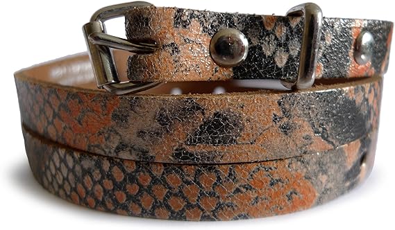 real snake belt