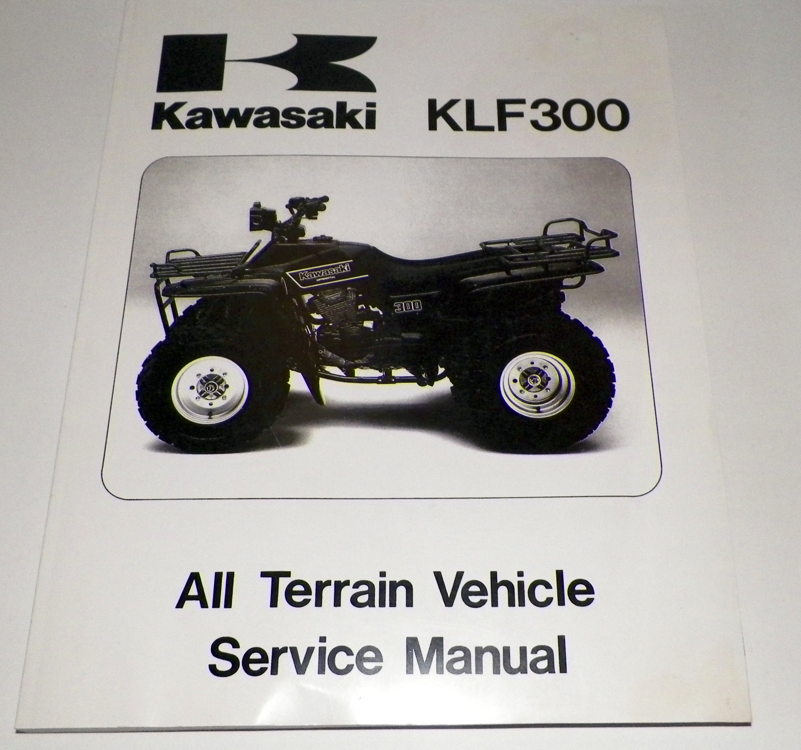Kawasaki 1986 - 1987 KLF300 KLF 300 Original Factory Repair Shop Service  Manual: Kawasaki: