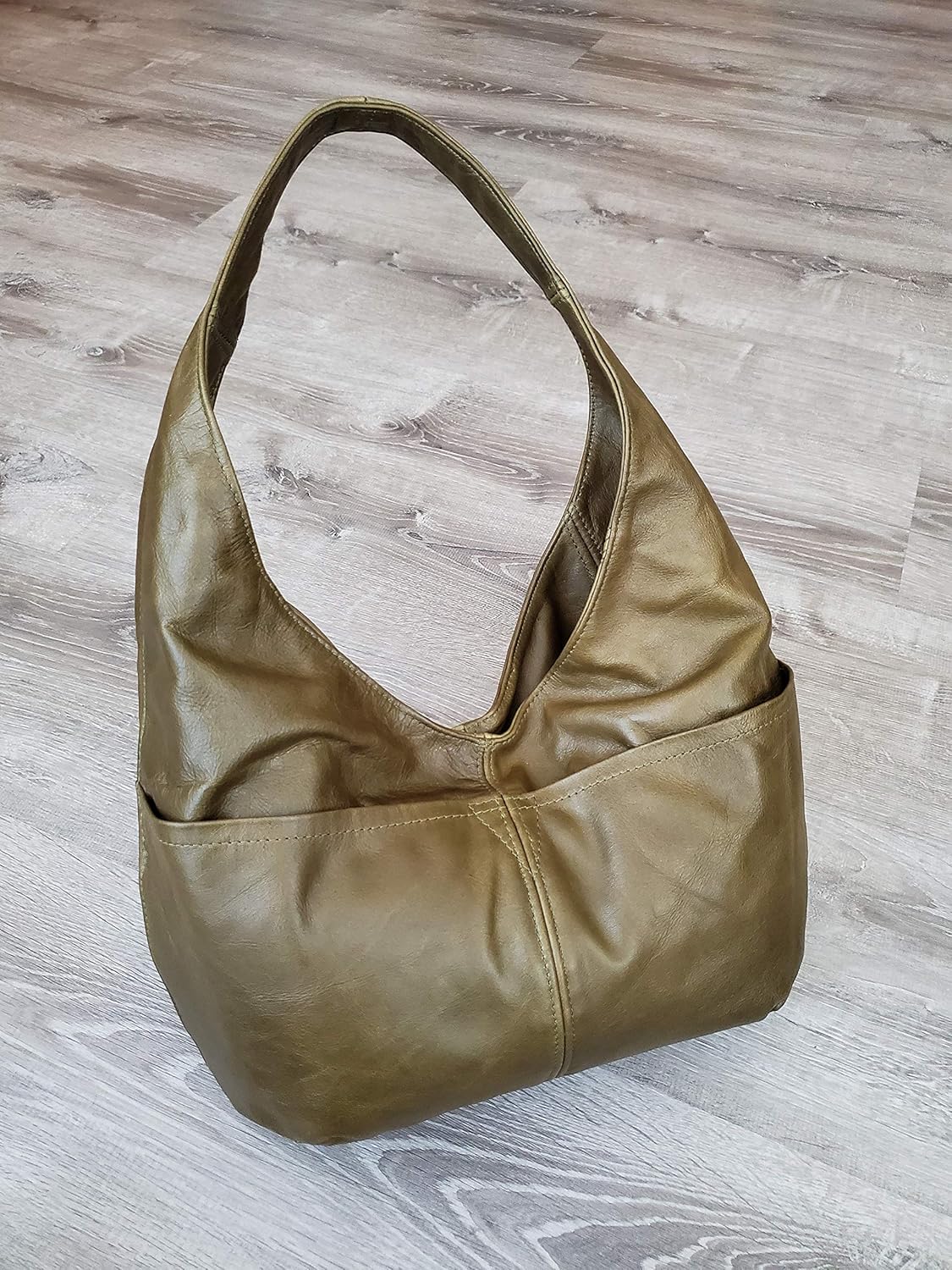 distressed leather handbags hobo