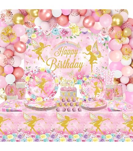 My Fairy First Birthday Decorations, Fairy First Birthday - View #8