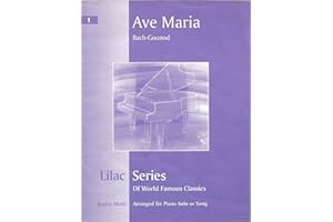 Ave Maria Piano Vocal Original * Bach - Gounod Edition