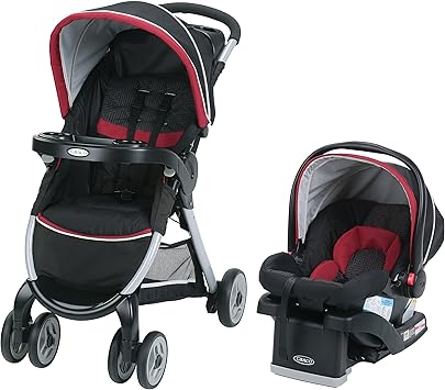 graco fast action fold click connect jogger travel system with snug ride 35 piazza