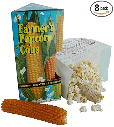 Amazon.com: FARMER'S POPCORN COB (2.5oz 
