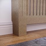 Vida Designs Chelsea Radiator Cover Unfinished Medium MDF H82xW112xD19cm view 7