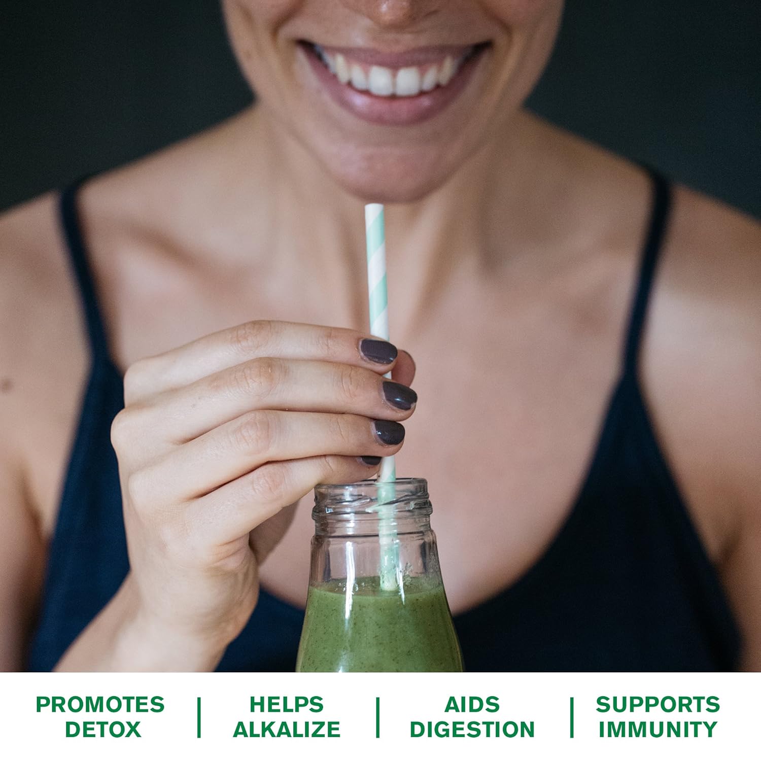 Amazing Grass Wheat Grass Powder: 100% Whole-Leaf Wheat Grass Powder for Energy, Detox & Immunity Support, 100 Servings : Powdered Drink Mixes : Grocery & Gourmet Food