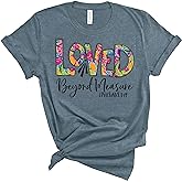 Love in Faith | Loved Beyond Measure | Christian T-Shirts for Women | Faith-Based Apparel | Christian Gifts