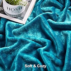 DREAMNINE Large Soft Fuzzy Flannel Fleece Throw