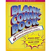 Blank Comic Book (with bonus stencil and blank cover!)