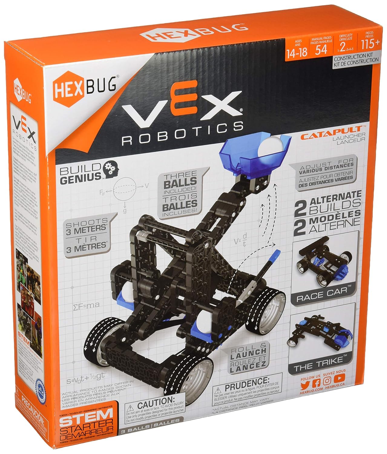 Hexbug Kids VEX Catapult Kit Juegos y juguetes