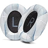 WC Wicked Cushions Upgraded Replacement Ear Pads for Bose 700 Noise Cancelling Headphones (NC700) - Softer PU Leather, Luxurious Memory Foam, Added Thickness, Extra Durable Ear Cushions | Ivory Tide