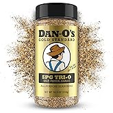 Dan-O&rsquo;s SPG Tri-O Seasoning &ndash; Salt, Pepper &amp; Garlic Blend &ndash; Medium Bottle &ndash; Premium All Purpose SPG for Steak, Chicken, Seafood &amp; Veggies