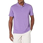 Amazon Essentials mens Golf Polo Shirt, Short Sleeve, Slim-Fit, Quick-Dry