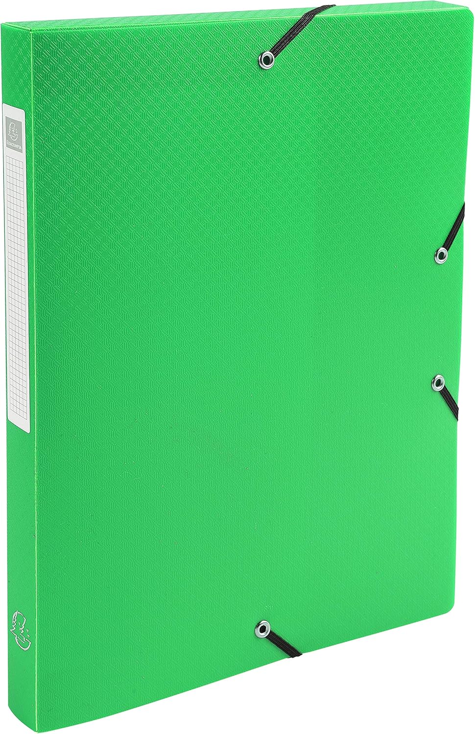 Exacompta, Ref 59613E, Exabox PP Filing Box, 250 x 330mm in Size, Suitable for A4 Documents, 25mm Spine, Opaque Polypropylene