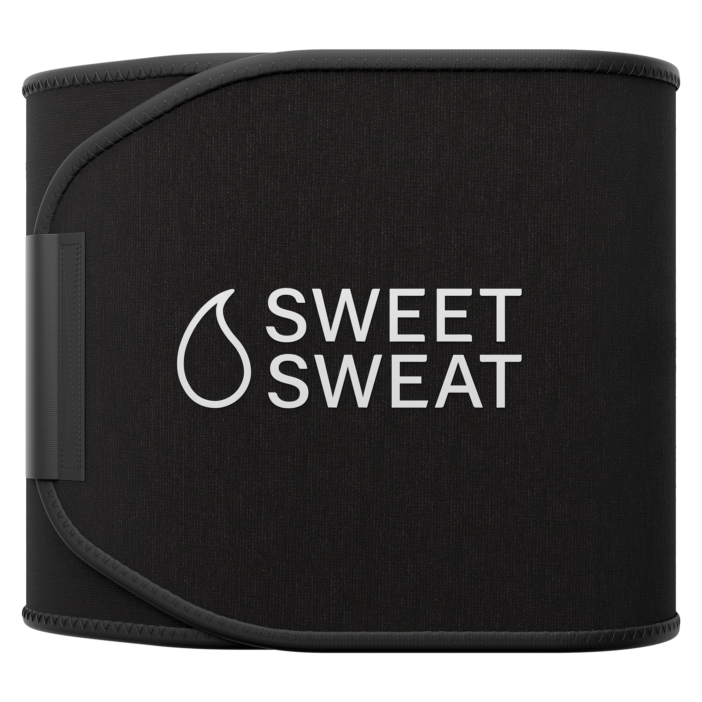 Photo 1 of Sports Research Sweet Sweat Waist Trimmer Extra-Coverage (XC) - Premium Sweat Enhancing Fitness Band with More Belly Coverage - Adjustable Fit · Latex-Free Neoprene · More Coverage - XXL Black