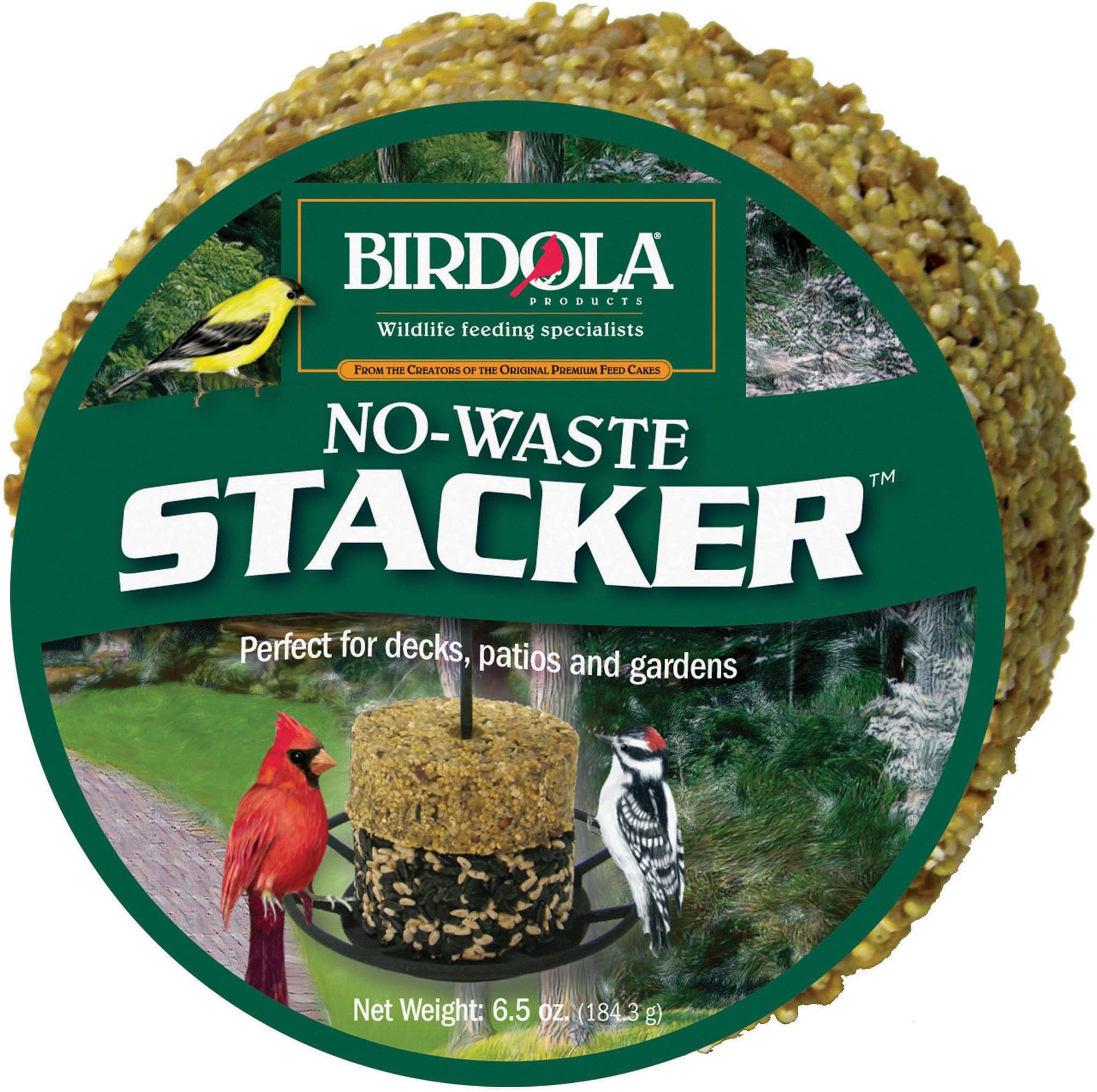 Birdola No Waste Stacker Seed Cake For Birds