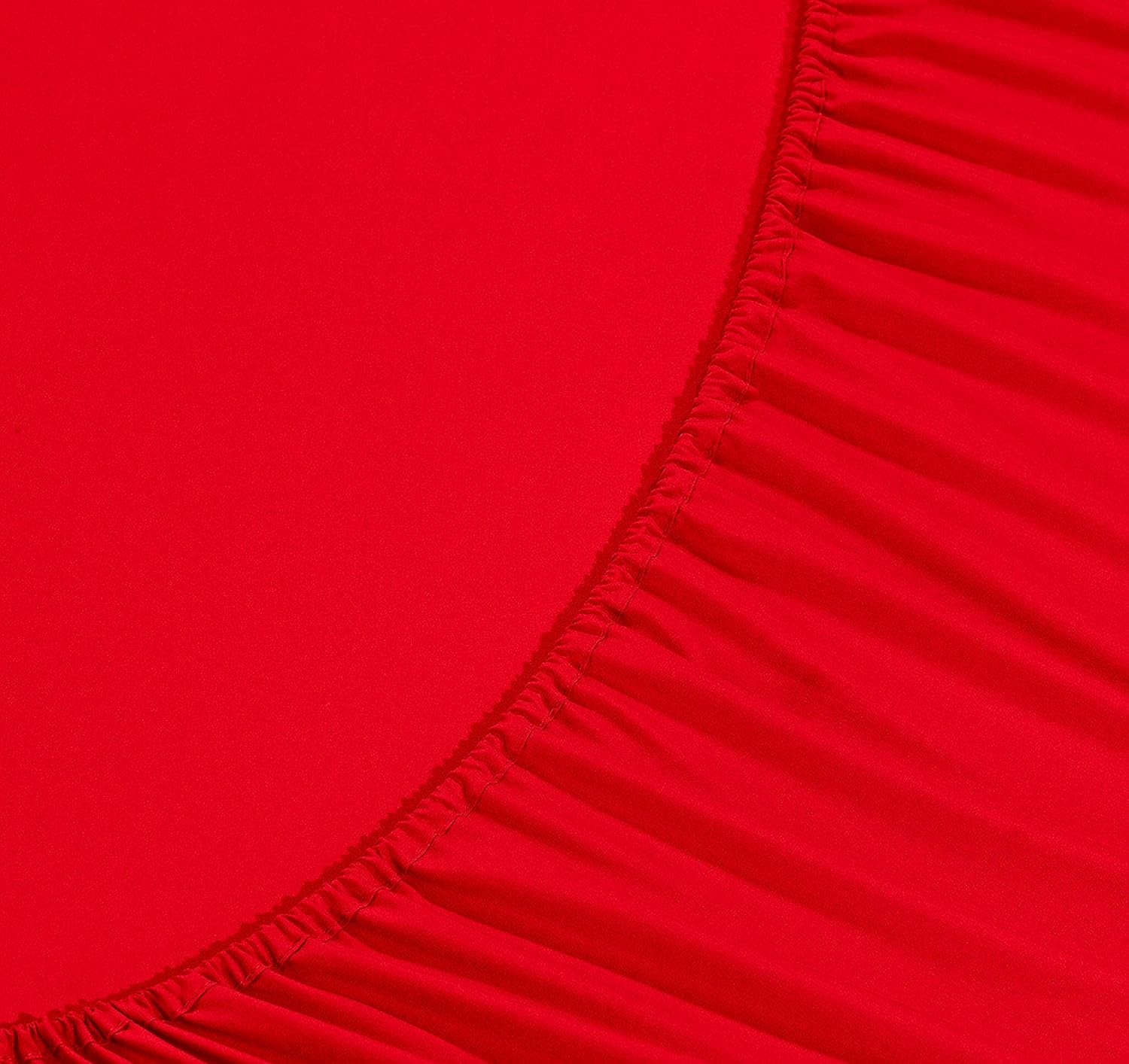 Elegant Comfort 822RRW-Full-Red 4-Piece Sheet Set-Luxury Bedding 1500 Thread Count Egyptian Quality Wrinkle and Fade Resistant Hypoallergenic Cool & Breathable, Easy Elastic Fitted Full Red: Home & Kitchen