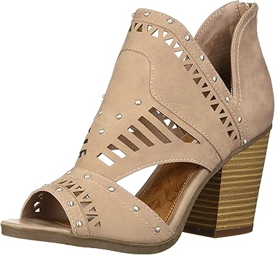 cute peep toe booties