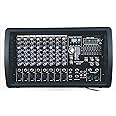 GTD Audio 8 Channel Professional Audio Powered Mixer Power Amp DJ Amplifier, USB, EQ, Effect