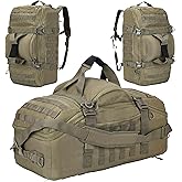 PAIWPHLI Gym Bag, 3-in-1 Duffel Backpack, Waterproof Travel & Sports Bag for Outdoor, Tactical, Camping & Hunting – Weekend & Overnight Gear