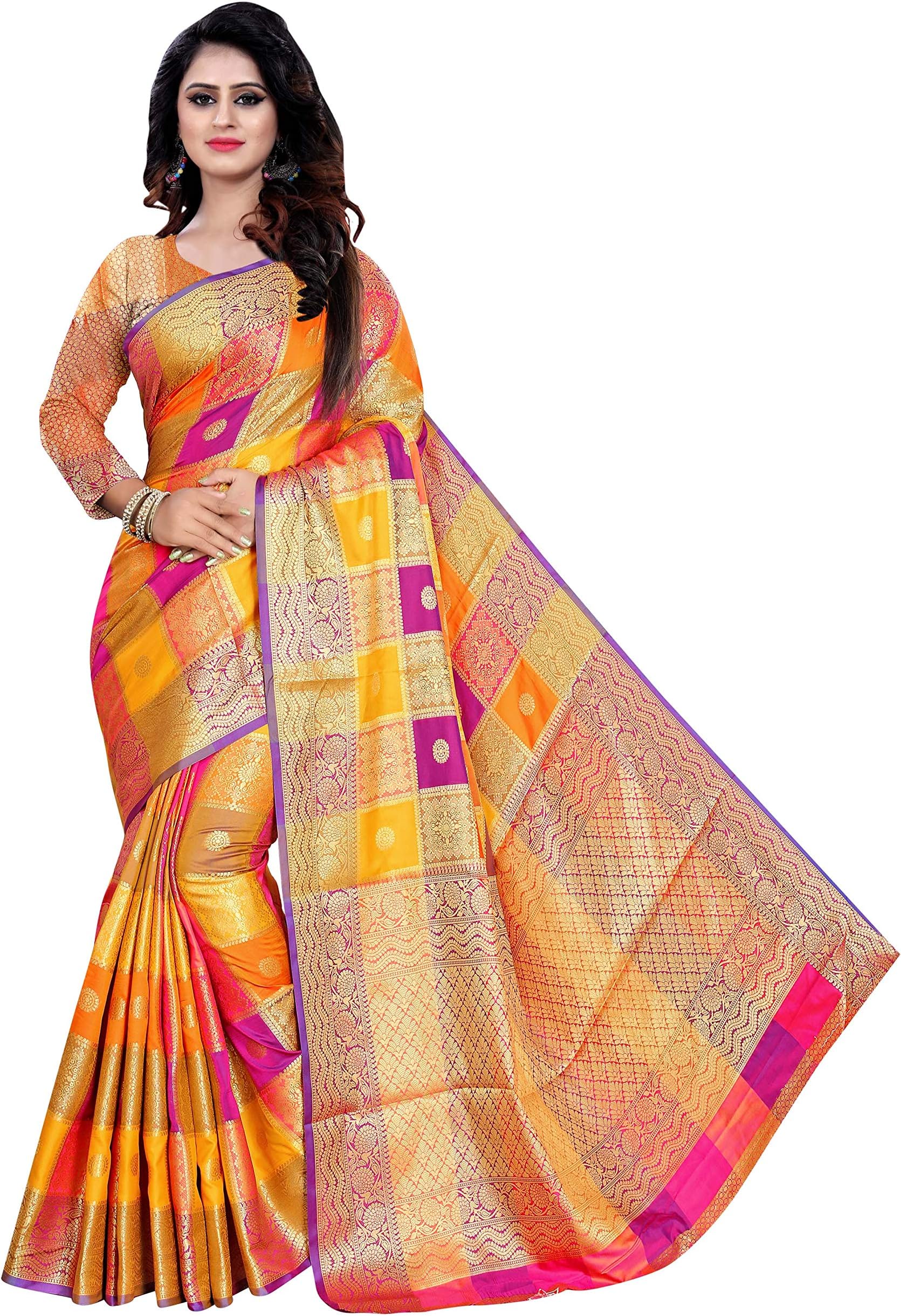 RIVANAPatola Style Banarasi Saree