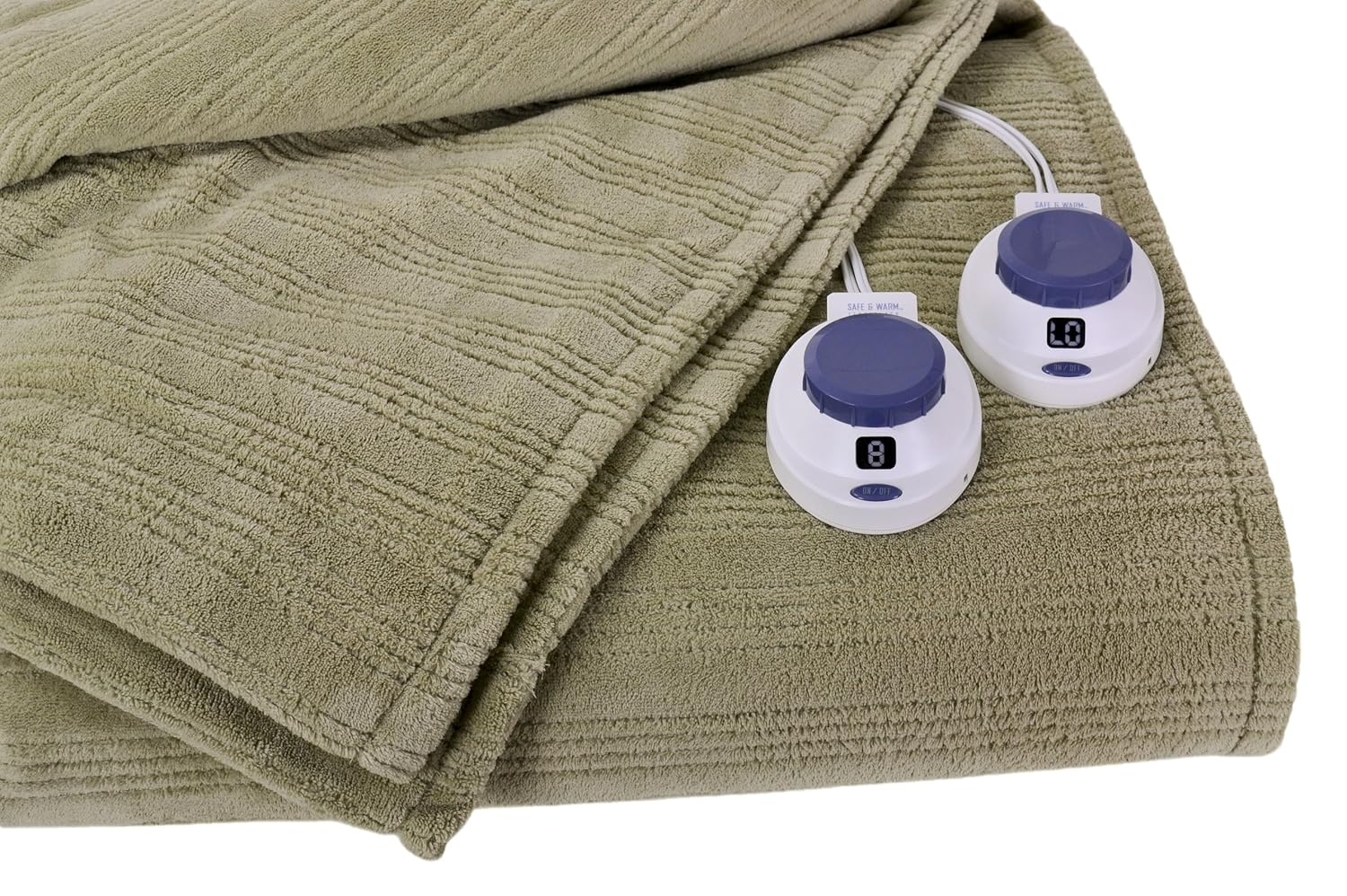 Soft Heat Ultra MicroPlush LowVoltage Electric Heated TripleRib