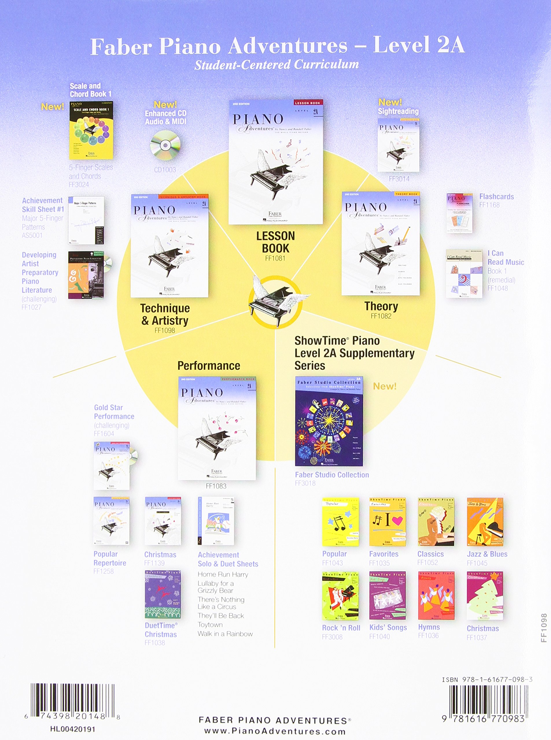 Piano Adventures® – Level 2A Technique & Artistry Book