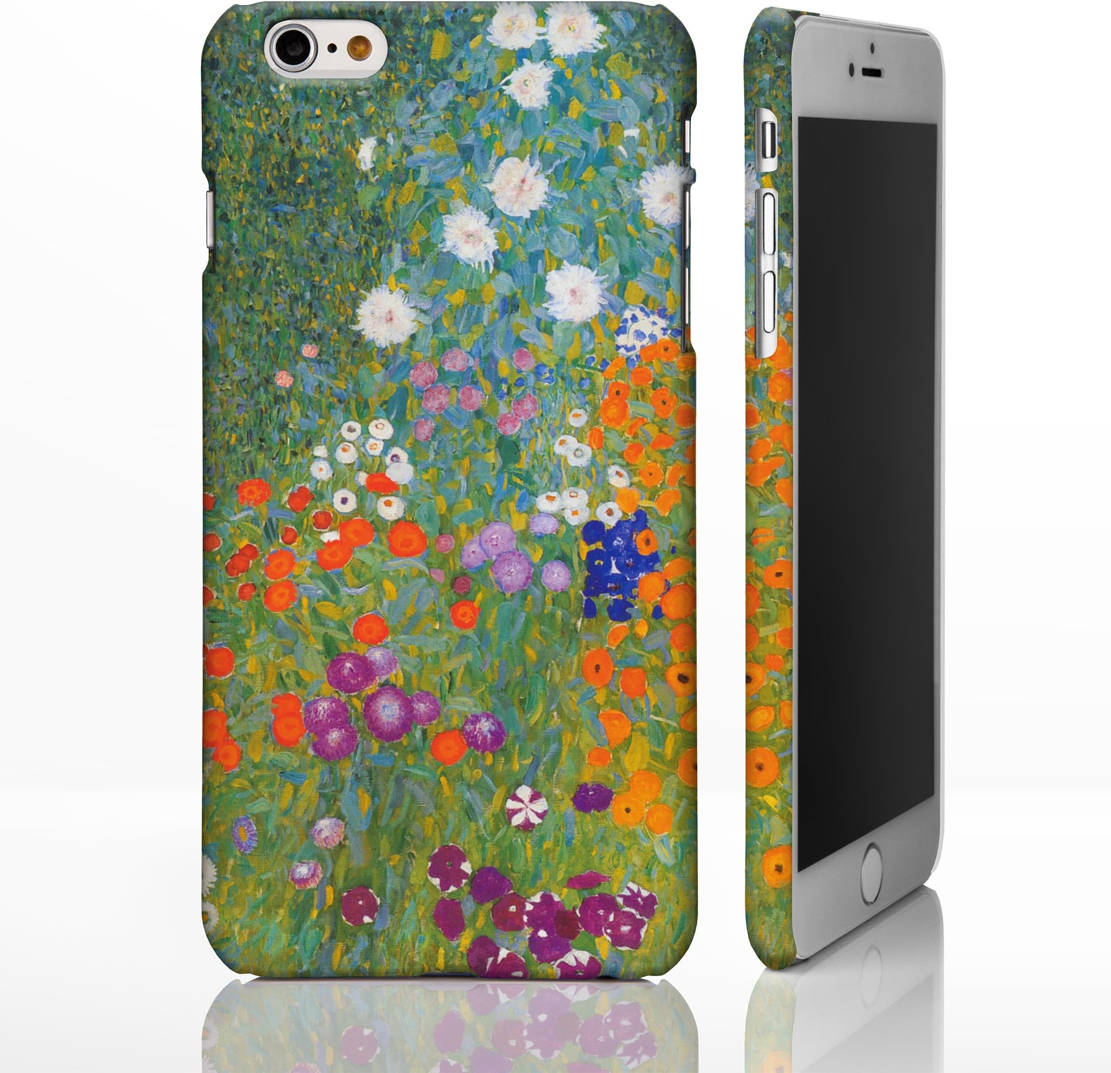 Classic Art Collection Case for iPhone XR - Artwork 12: Bauerngarten & Sonnenblumen - Gustav Klimt