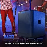 ALTO TS18S 2500W 18 Inch Subwoofer Powered PA Speaker DSP Modes 137dB view 8