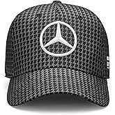 Mercedes AMG Petronas F1 Team Lewis Hamilton Hat - 2023 Neon Yellow Cap